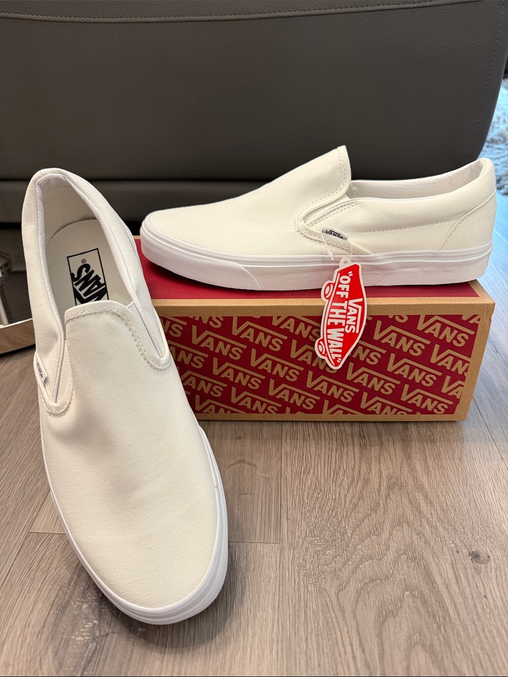Vans Classic Slip-On White - men’s